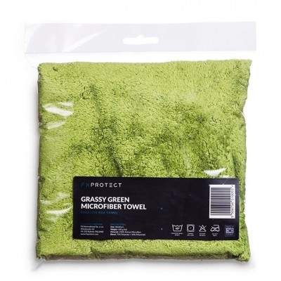 Minkšta mikropluošto šluostė “Grassy Green BOA 500GSM”