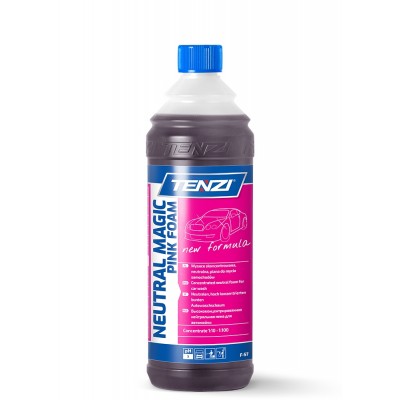 Neutralaus pH koncentruotos putos automobiliui plauti “Neutral MAGIC Foam Pink” 1 L