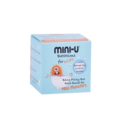 Mini-U burbulas voniai "Bang Fizzy Split Orange" 50g