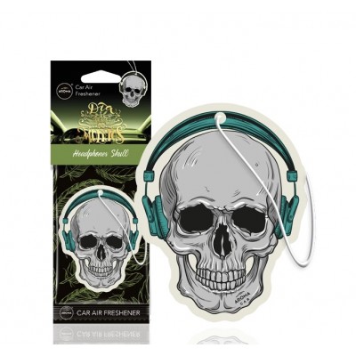 Automobilio kvapas “Dia De Los Muertos Headphones Skull”