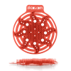 Tinkleliai-pisuarams-Ekcos-Power-Screen-Red-Melon