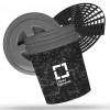 Plovimo kibiras su dangčiu ir grotelėmis "Liquid Elements" 20 ltr
