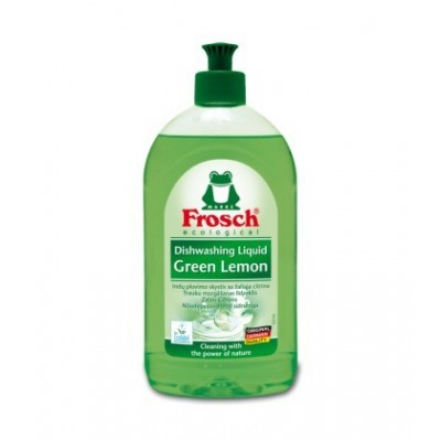 Indų ploviklis Frosch žaliosios citrinos kvapo 500 ml
